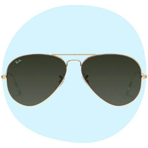 What Are the Best Sunglasses to Frame a Heart-Shaped Face? 45 Ray Ban RB3025 Aviator 1