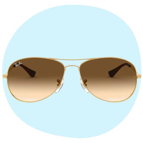 What Are the Best Sunglasses to Frame a Heart-Shaped Face? 46 Ray Ban RB3362 Cockpit