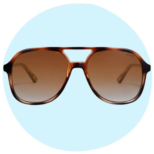 The 20 Best Aviator Sunglasses for Men and Women in 2024 29 SOJOS Retro Square Polarized Aviator