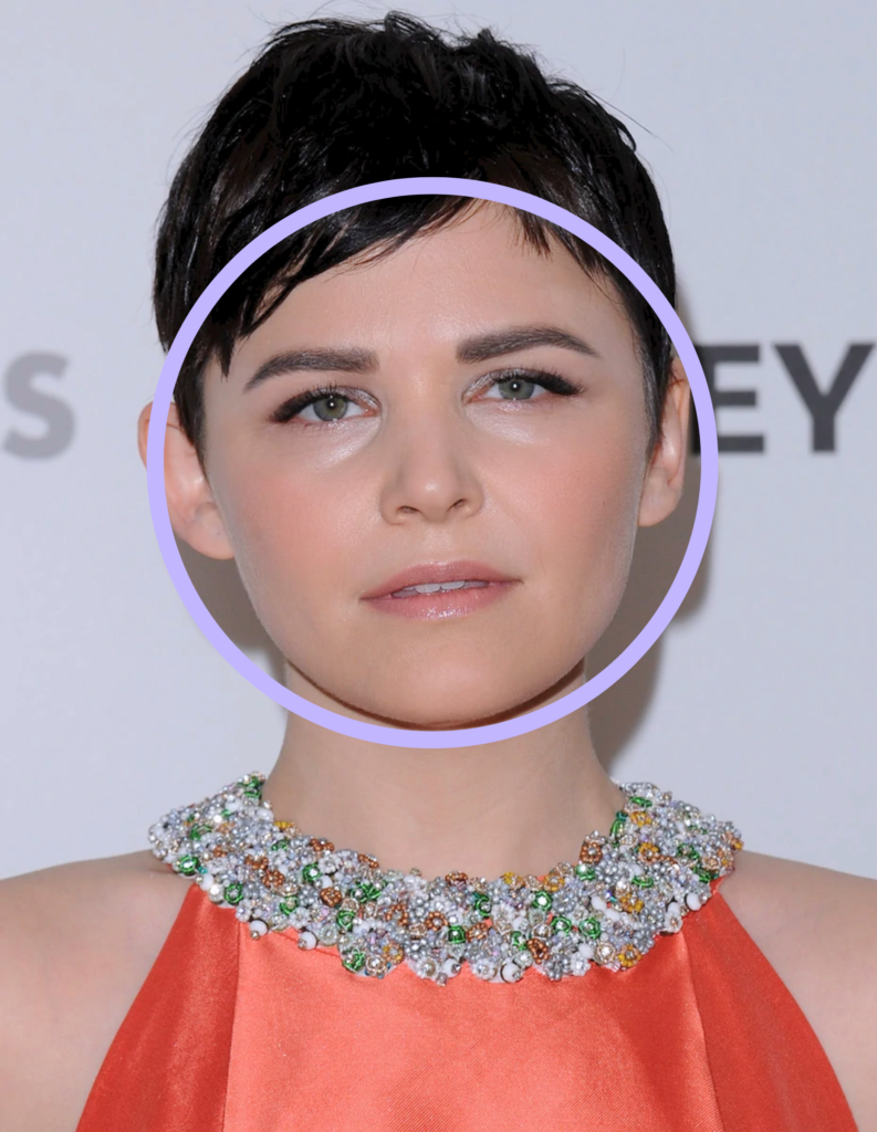 Determining Your Face Shape 22 Ginnifer Goodwin roundface